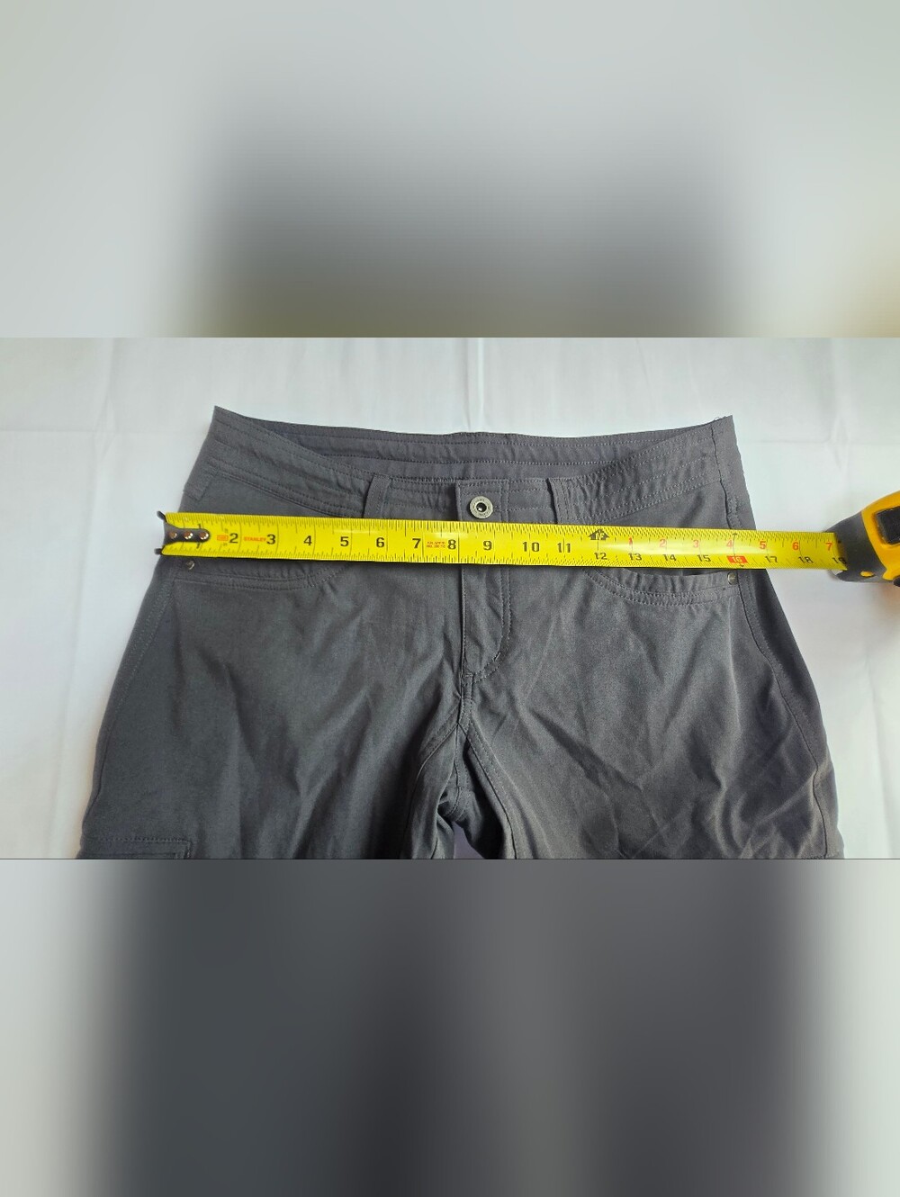 Kuhl Women's Hiking Pants Black Cargo Roll Up-Size 6 - Picture 4 of 9